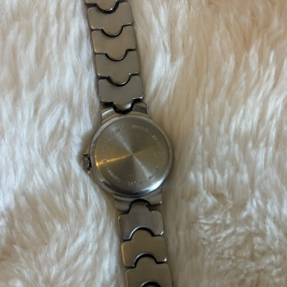Women’s Silver Black Two-Tone Watch